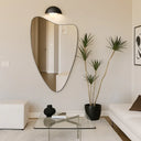 Flairglass wall mirror
