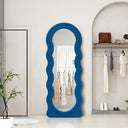 Wavy wall mirror