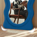 Wavy wall mirror