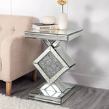 Velora Multi-Purpose end table -Ideal For Bedrom Living Room Dressing room 24Heigth x 16Depth x 16Length inch