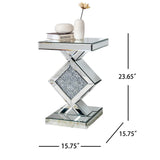 Velora Multi-Purpose end table -Ideal For Bedrom Living Room Dressing room 24Heigth x 16Depth x 16Length inch