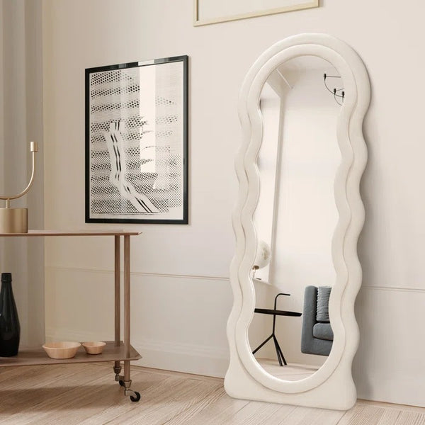 Modern Carve Craft Design Wall Mirror Full-Length Mirror Standing | Hanging Mirror for Bedroom - Dressing Room 63''x24''inches