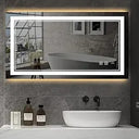 Noxia Led Mirror Three Color Dimmable Light, Defogger