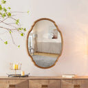 Plantex Modern Carving Wall Mirror