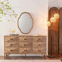 Plantex Modern Carving Wall Mirror