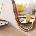 Plantex Modern Carving Wall Mirror