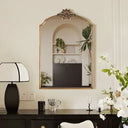 Baroque Grace Carving Wall Mirror