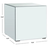 Verto Multi-Purpose end table -Ideal For Bedrom Living Room Dressing room Square Design end Table Side Table 16'' H X 16'' W X 16'' D