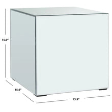 Verto Multi-Purpose end table -Ideal For Bedrom Living Room Dressing room Square Design end Table Side Table 16'' H X 16'' W X 16'' D