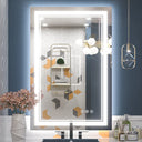 Impera Led Mirror Three Color Dimmable Light, Defogger