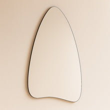 Asymmetrical Frameless Wall Mirror-Modern Asymmetric Mirror for Bathroom Vanity or Living Room 22x36 inch