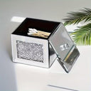 Crystal Cotton Swab Holder