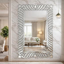 Ornate Luxe Modern Wall Mirror