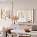 Deqor Metal wall Mirror