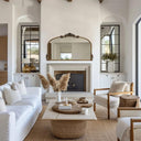 Baroque Arched Modern Wall Mirror