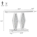 Royale Crystal Console Table