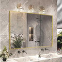 Deqor Metal wall Mirror