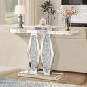 Royale Crystal Console Table