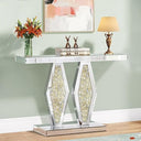 Royale Crystal Console Table