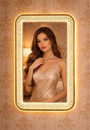 Element Chain LED Mirror