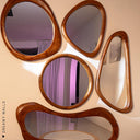 Small Asymmetric HD Modern Wall Mirror