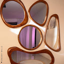 Long Asymmetric HD Modern Wall Mirror(2)