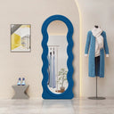Wavy wall mirror