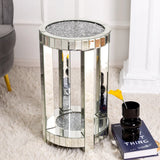 Prism End Tables - Chic And Functional For Any Room 22''H x 14''D x 14''L