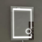 LumiLuxe Wall Mirror Super Bright and Dimmable LED Illuminated and Backlight Mirror