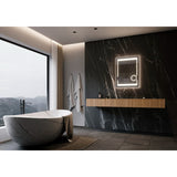 LumiLuxe Wall Mirror Super Bright and Dimmable LED Illuminated and Backlight Mirror