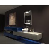 LumiLuxe Wall Mirror Super Bright and Dimmable LED Illuminated and Backlight Mirror