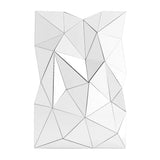 3D Effect Wall Mirror Eye Catching Elegant Home Decor For Bedroom And Living Room 106x76CM