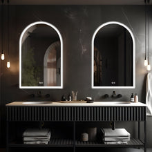 Infinity Arc LED Mirror With Triple LED Lights – Modern & Versatile Illuminated Mirror