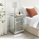 Diamond Crushed Side Table