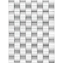 Contour wall mirror