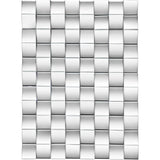 3D Statement Wall Mirror - Contemporary Style For Bedroom And Living Room 31x43inch