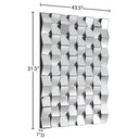 Contour wall mirror