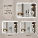 Lucent Led Mirror Three Color Dimmable Light, Defogger