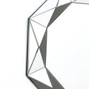 Octagonal wall mirror