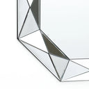 Octagonal wall mirror