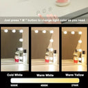 Luxvanity Hollywood Makeup Mirror –  LED Bulbs, 3 Light Colors