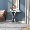 Onxy console table