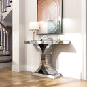 Onxy console table