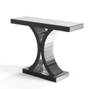 Onxy console table