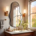 Pebble Form Wall Mirror