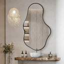 Pebble Form Wall Mirror