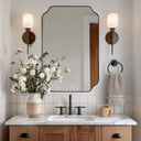 Scalloped Modern Wall Mirror