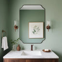 Scalloped Modern Wall Mirror