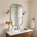 Scalloped Modern Wall Mirror