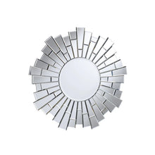 Modern & Contemporary Round Accent Wall Mirror Durable Engineered  Frame
